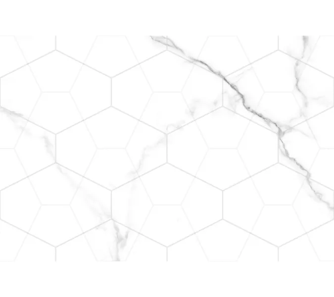 Декор керам. Vega grey GT Бел. 40*27 _геометрия, Выбрать цвет: Белый геометрия, изображение 9