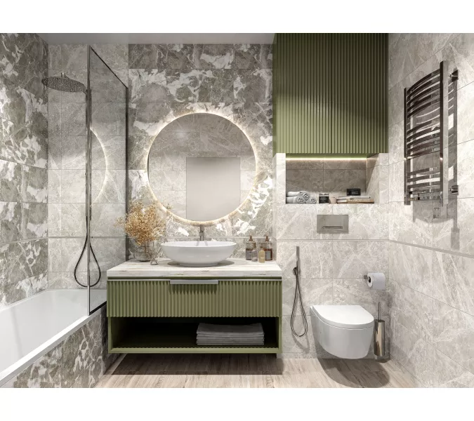 Настенная плита Action_GT светло-серый  30x60, Выбрать цвет: Светло-серый, изображение 10