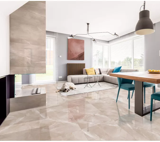 Керамогранит Velaska_GT Бежевый  60х60/60x120 полир., Выбрать размер: 60*120, изображение 10