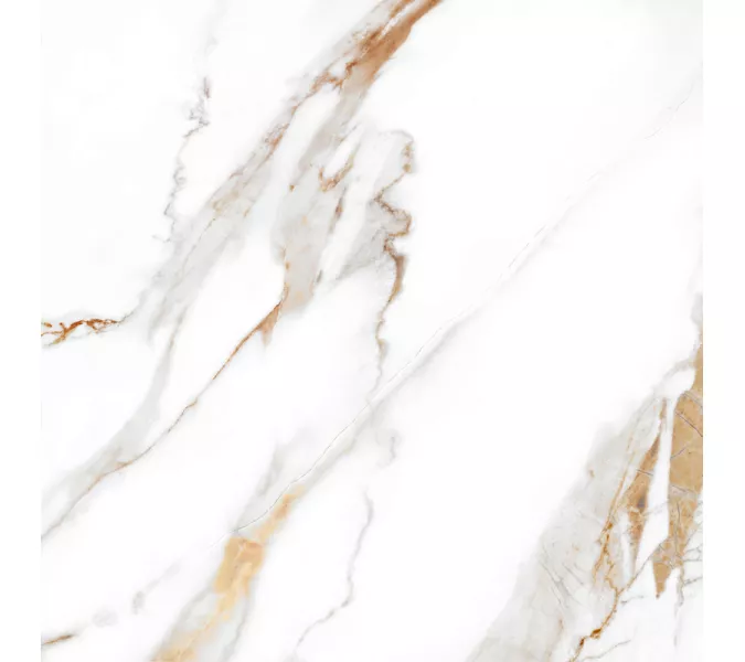 Плитка грес глаз. Calacatta Royal_GT Белый 60*60/60*120, Выбрать размер: 60*60, изображение 4
