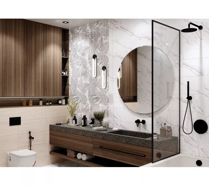 Плитка грес глаз. Triumph_GT Белый 60*60, изображение 21