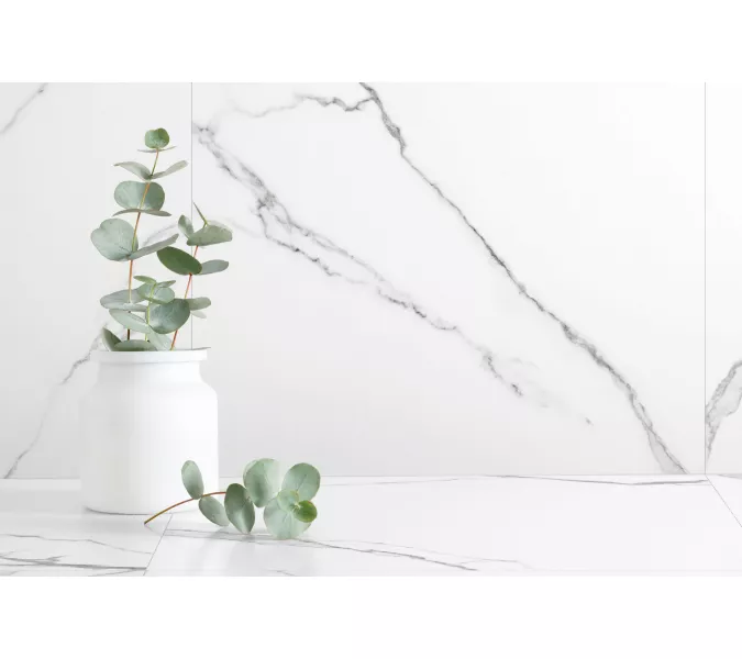 Плитка грес глаз. Marmo_GT Белый 60*60/60*120, Выбрать размер: 60*60, изображение 13