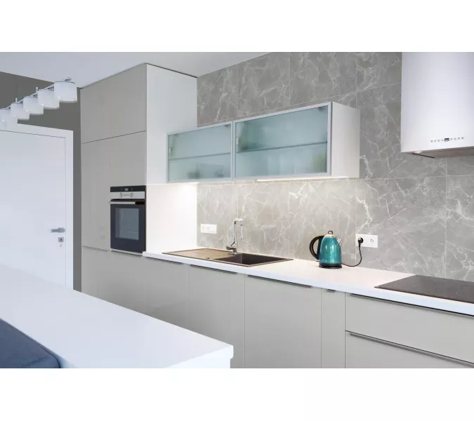 Плитка грес глаз. Solo_GT/MR Серый 60*60, Выбрать цвет: Серый, Выбрать размер: 60х60, изображение 15