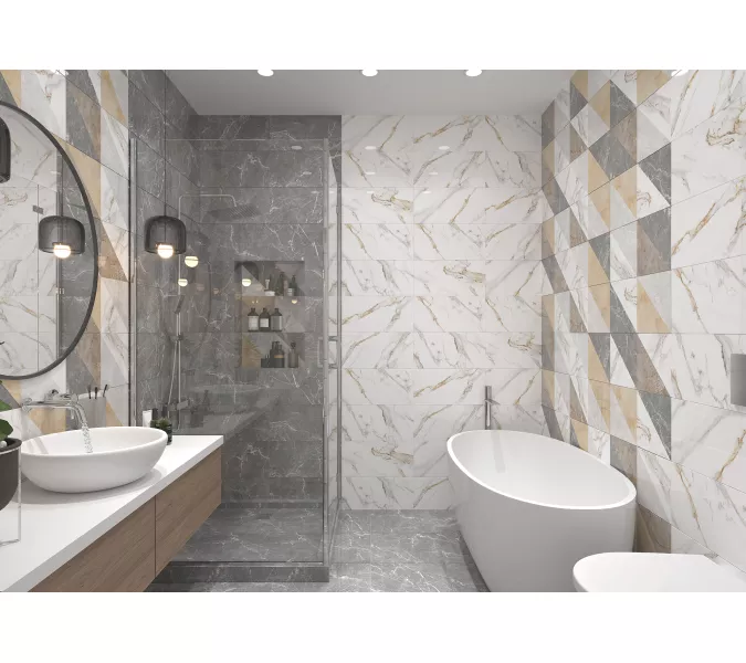 Плитка облиц. Capella GT Серый  50*25, Выбрать цвет: Серый, изображение 11