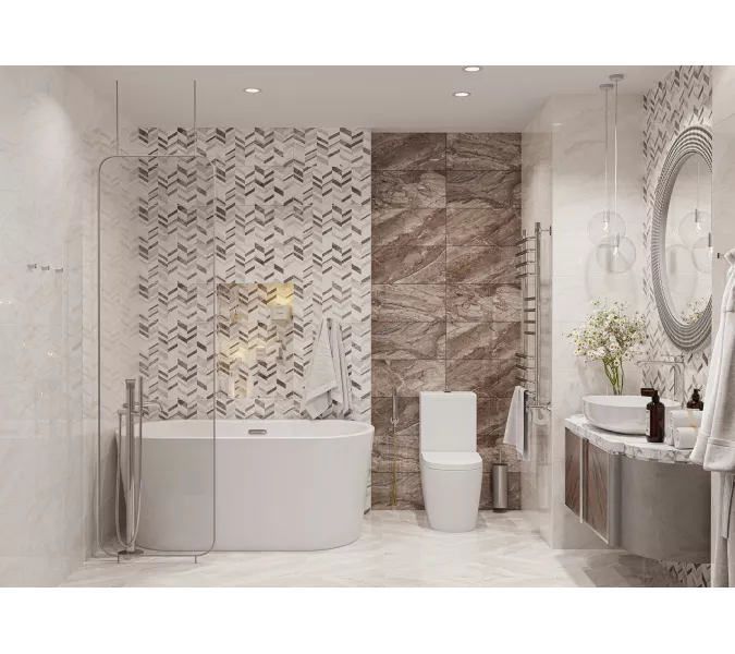 Плитка облиц. Sonesta GT Бежевый  50*25 _геометрия, Выбрать цвет: Бежевый геометрия, Выбрать размер: 50х25, изображение 8