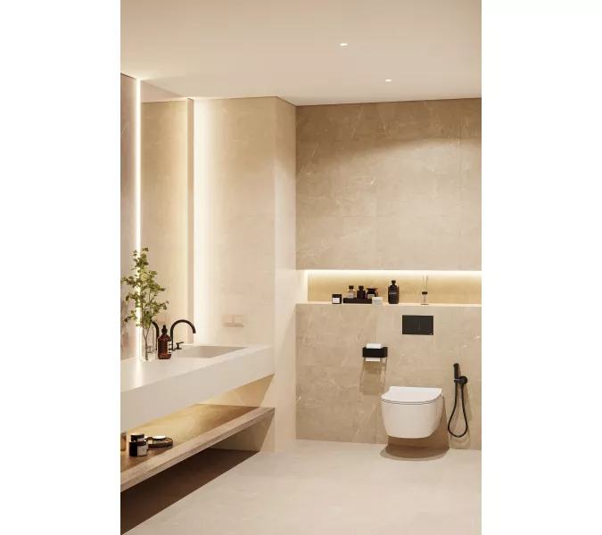 Плитка грес глаз. Sunny_GT Светло-бежевый  60*60, Выбрать цвет: Светло-бежевый, изображение 12