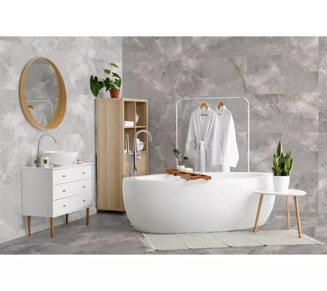 Керамогранит Twist_GT Серый  60x120 карвинг, Выбрать цвет: Серый, изображение 12