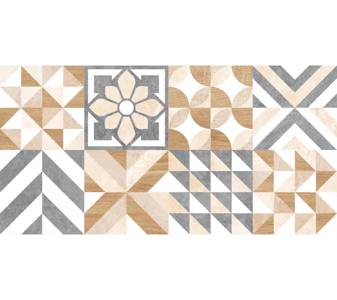 Плитка облиц. Marmaris GT Белый  50*25 пэчворк, изображение 2