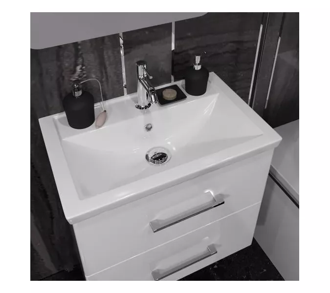 Тумба  с раковиной для ванной комнаты OPADIRIS Арабеско, Выбрать размер: 70, изображение 3