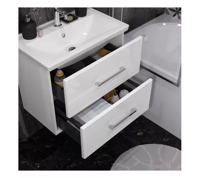 Тумба  с раковиной для ванной комнаты OPADIRIS Арабеско, Выбрать размер: 70, изображение 4