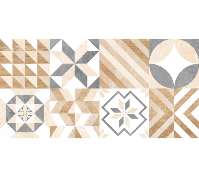 Плитка облиц. Marmaris GT Белый  50*25 пэчворк, изображение 5