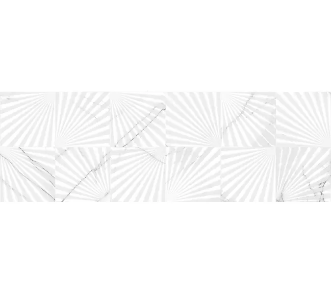 Декор керам. Pulse_GT  60*20 декор 1, кв.м, Выбрать цвет: Белый декор, Выбрать размер: 60х20