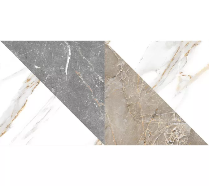 Плитка облиц. Capella GT Белый  50*25 геометрия, Выбрать цвет: Белый геометрия, изображение 4