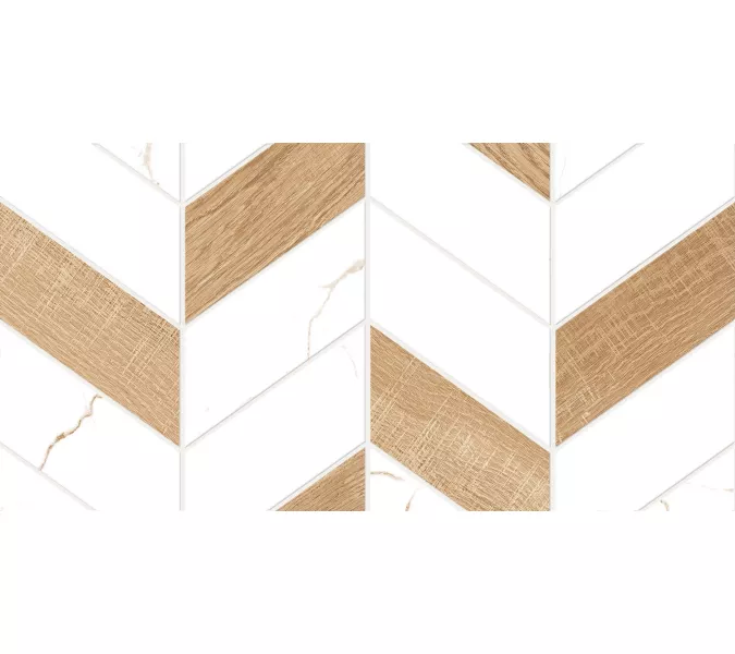 Плитка облиц. Marmaris GT Белый  50*25 геометрия, изображение 7