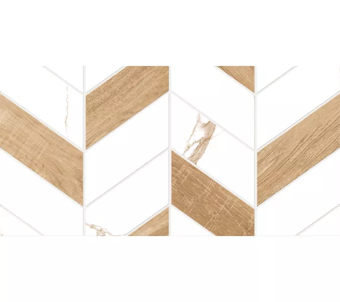 Плитка облиц. Marmaris GT Белый  50*25 геометрия, изображение 8