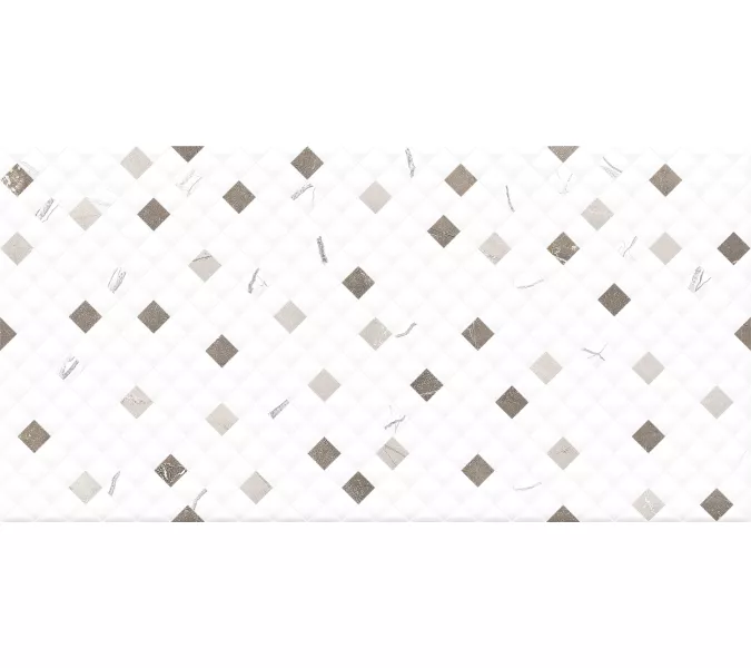 Плитка облиц. Siluet GT Белый  50*25 _мозаика, Выбрать цвет: Белый мозаика, изображение 2