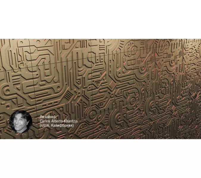 Панель гипсовая 3D ARTPOLE EX-MACHINA A /B, Внешний вид: Рисунок А, изображение 4