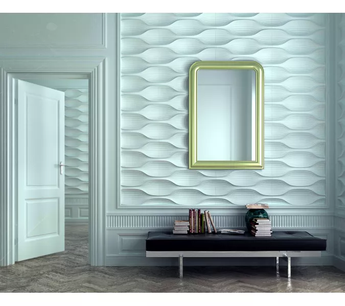 Панель гипсовая 3D ARTPOLE BLADE + platinum (глянец/мат), Внешний вид: Классика, изображение 2