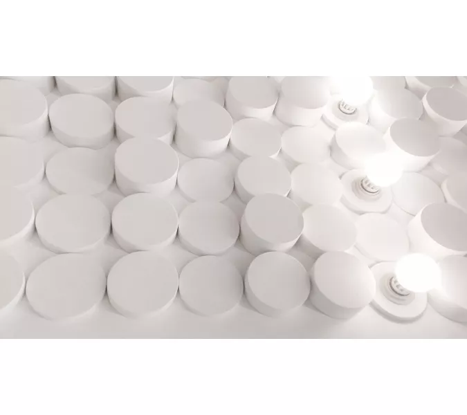 Панель гипсовая 3D ARTPOLE DISK-10/20/30/40/50/zero, Выбрать размер: 10мм, изображение 6