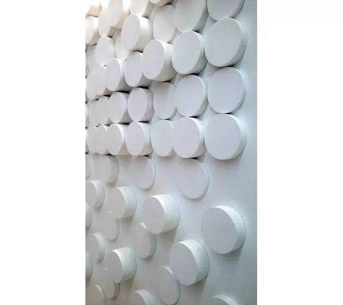 Панель гипсовая 3D ARTPOLE DISK-10/20/30/40/50/zero, Выбрать размер: 10мм, изображение 2