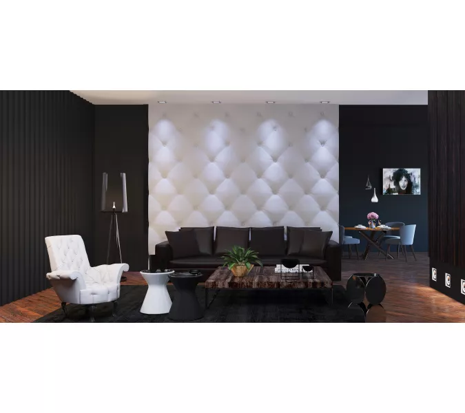 Панель гипсовая 3D ARTPOLE AMPIR, изображение 2