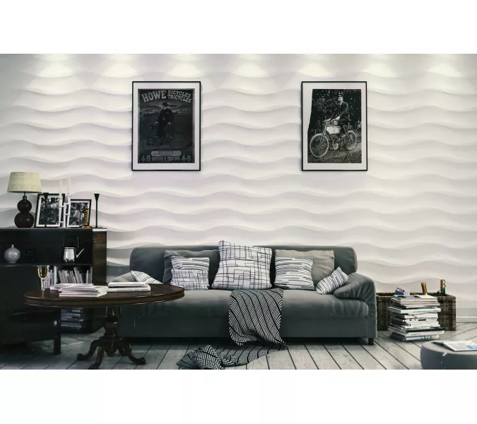 Панель гипсовая 3D ARTPOLE COTTON, изображение 3