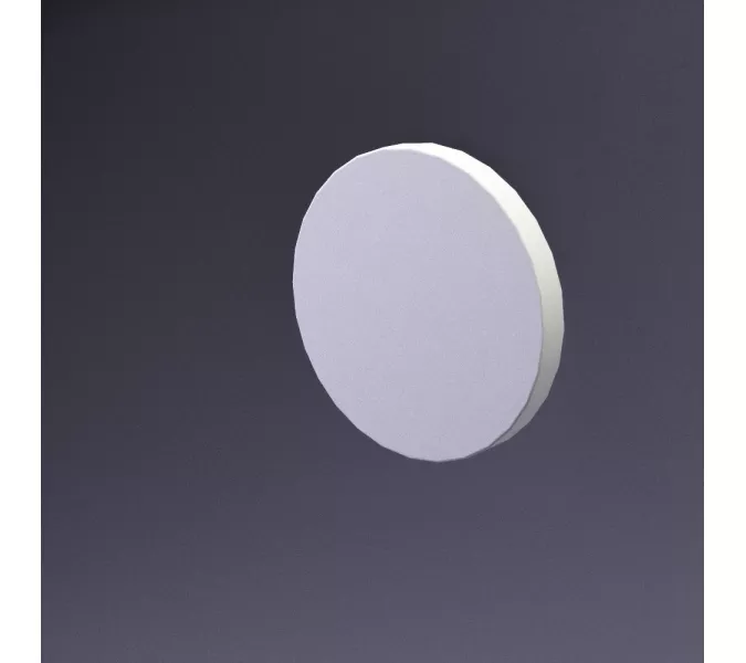 Панель гипсовая 3D ARTPOLE DISK-10/20/30/40/50/zero, Выбрать размер: 10мм