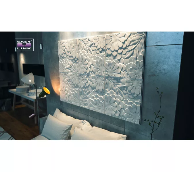 Панель гипсовая 3D ARTPOLE FLORA, изображение 6