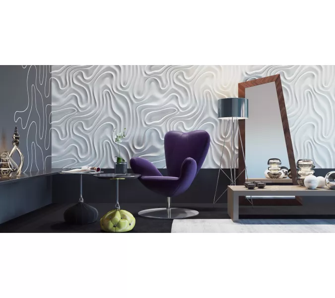 Панель гипсовая 3D ARTPOLE FOGGY1/FOGGY2, Внешний вид: Рисунок 1, изображение 3