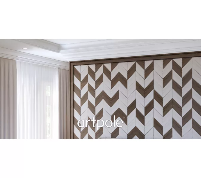 Панель гипсовая 3D ARTPOLE  KOLOS 1/2, Внешний вид: Модель 1, изображение 5