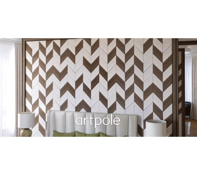 Панель гипсовая 3D ARTPOLE  KOLOS 1/2, Внешний вид: Модель 1, изображение 2