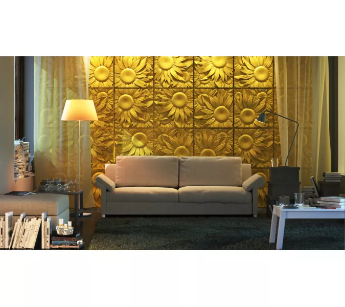 Панель гипсовая 3D ARTPOLE Sunflower, изображение 2