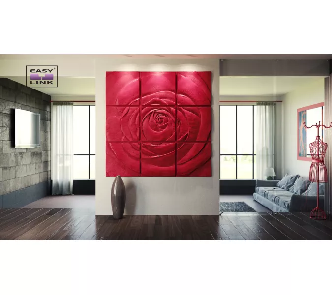 Панель-панно гипсовая 3D ARTPOLE ROSE ( комплект), изображение 8