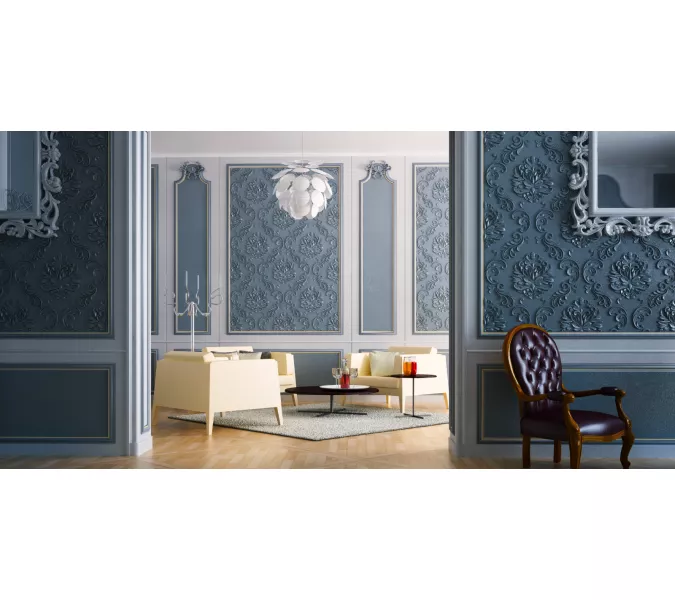 Панель гипсовая 3D ARTPOLE VALENCIA/LED, Внешний вид: Без подсветки, изображение 4