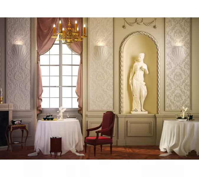 Панель гипсовая 3D ARTPOLE VALENCIA/LED, Внешний вид: Без подсветки, изображение 6