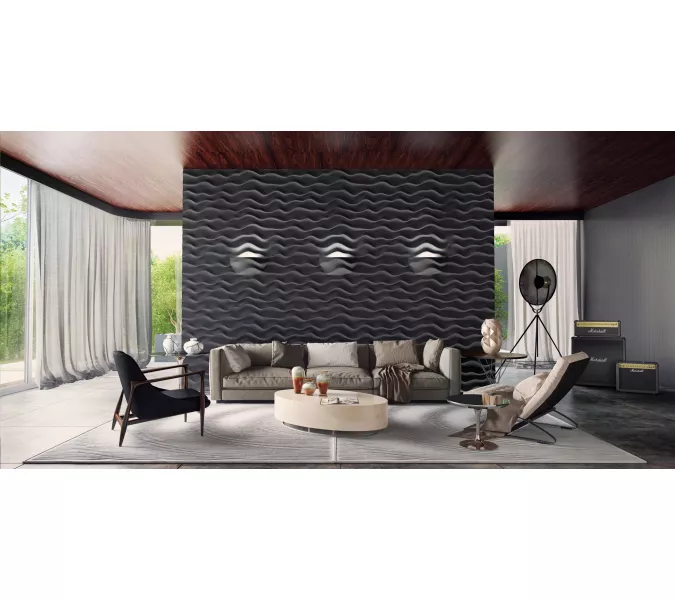 Панель гипсовая 3D ARTPOLE  SANDY 1/2/LED, Внешний вид: Рисунок 1, изображение 3