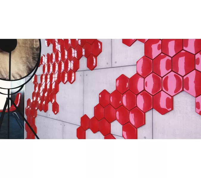 Панель гипсовая 3D ARTPOLE HEKSA, Внешний вид: ALFA, изображение 4