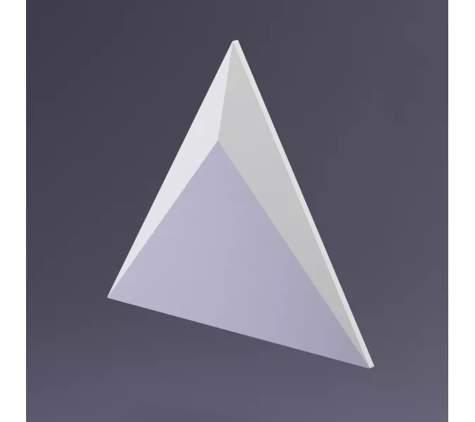 Панель гипсовая 3D ARTPOLE SIRIUS //platinum/глянец/мат, Внешний вид: Классика