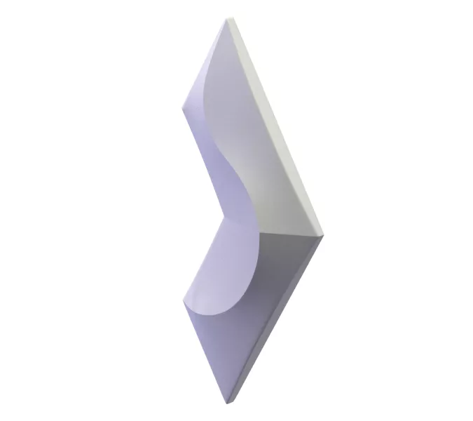 Панель гипсовая 3D ARTPOLE CORAL /platinum/ глянец/мат, Внешний вид: Классика