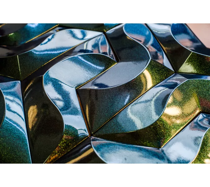 Панель гипсовая 3D ARTPOLE CORAL /platinum/ глянец/мат, Внешний вид: Классика, изображение 7