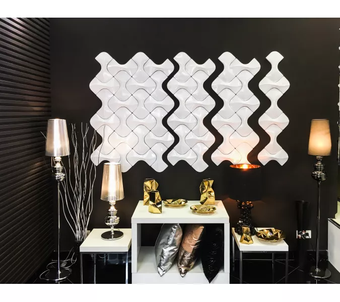 Панель гипсовая 3D ARTPOLE FLIP /platinum/глянец/мат, Внешний вид: Классика, изображение 8