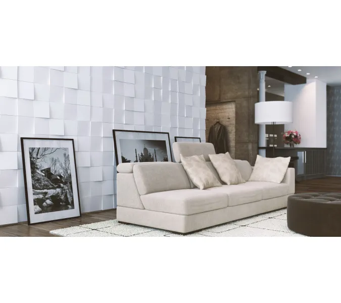 Панель гипсовая 3D ARTPOLE KVADRO mini/gamma, Внешний вид: GAMMA, изображение 4