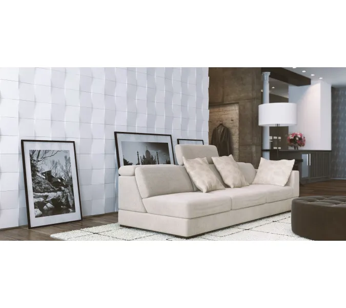 Панель гипсовая 3D ARTPOLE KVADRO mini/gamma, Внешний вид: GAMMA, изображение 3