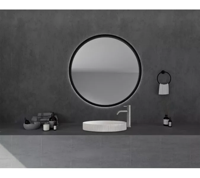 Раковина накладная ABBER Stein AS2604 белая матовая, изображение 3