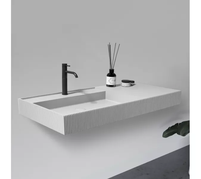 Раковина подвесная ABBER Stein AS2628 белая матовая