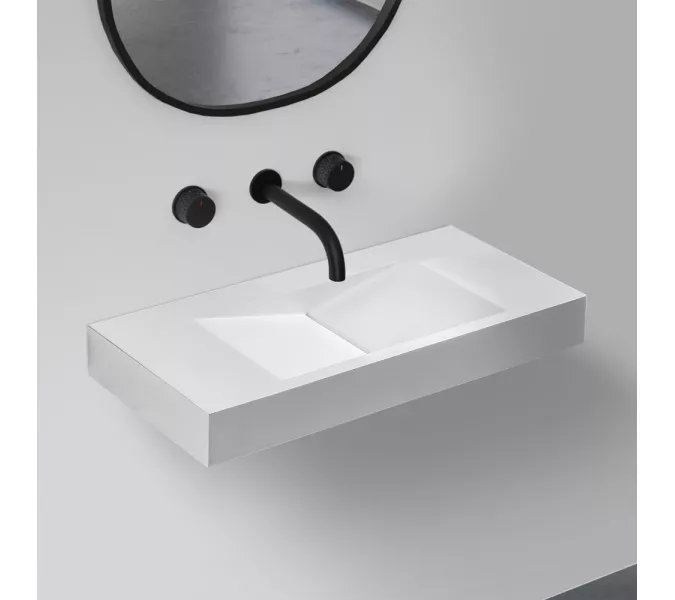 Раковина подвесная ABBER Stein AS2641 белая матовая