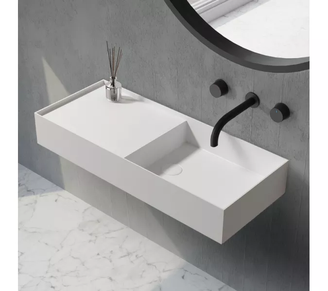 Раковина подвесная ABBER Stein AS2648 белая матовая