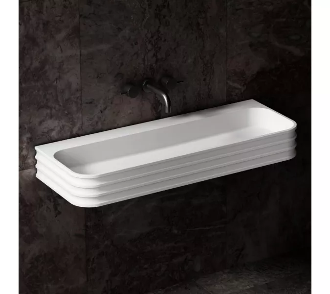 Раковина подвесная ABBER Stein AS2651-0.8 белая матовая