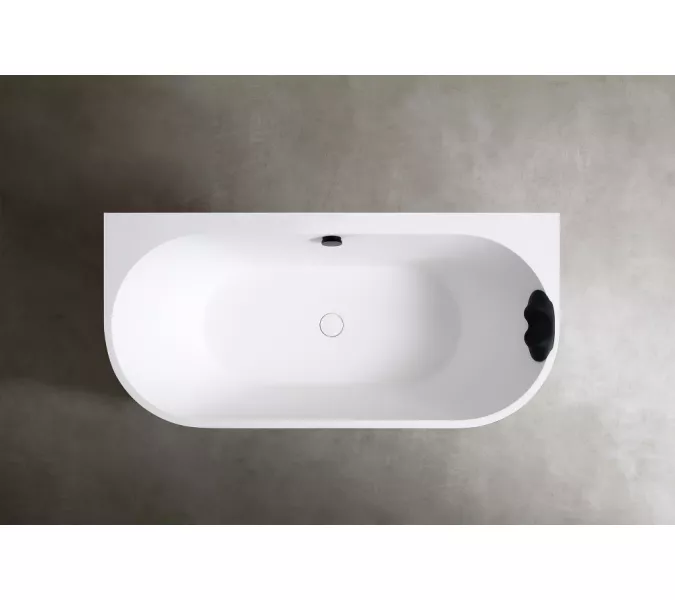 Ванна из искусственного камня ABBER Leipzig 170х80 белая матовая, Выбрать цвет: Белая, изображение 10