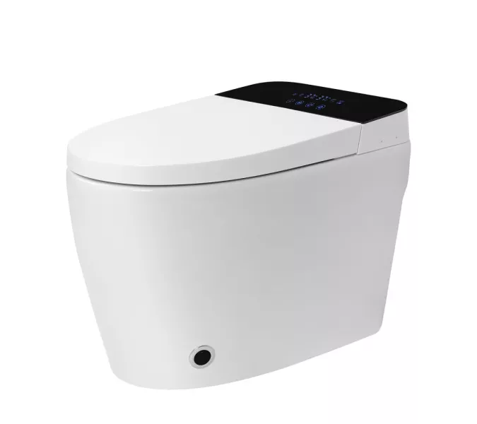 Электронный унитаз-биде ABBER Bequem AC1116S приставной белый